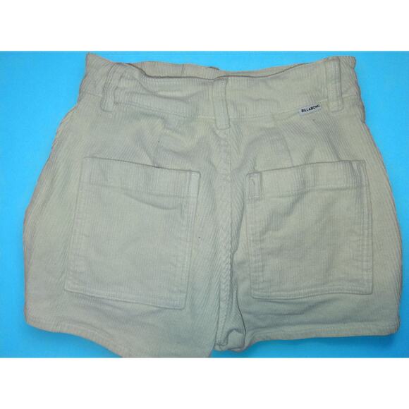 Billa Bong Light Yellow Size 24 Corderouy Summer Shorts - Picture 1 of 4